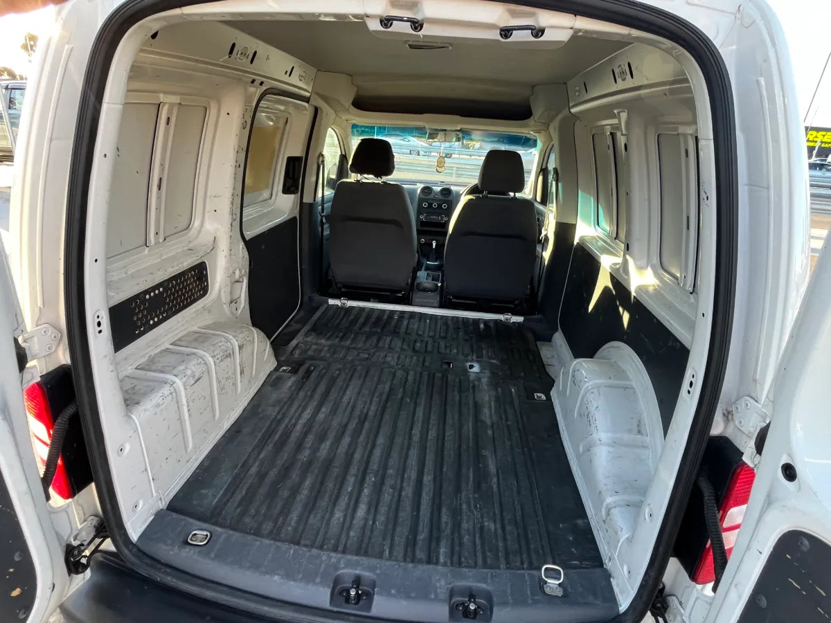 Open van showing interior with seats removed