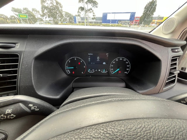 Instrument cluster of 2021 Ford Transit